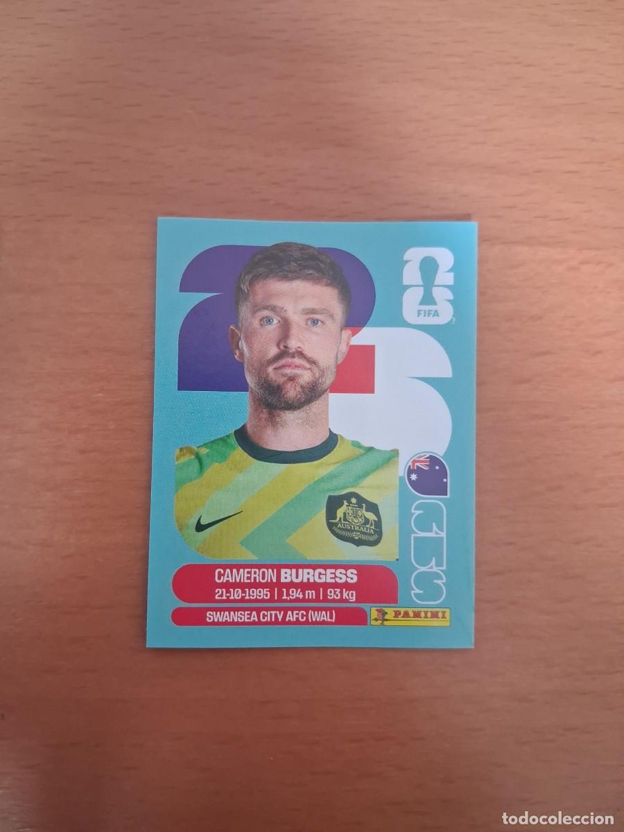 Cromos de F&uacute;tbol: Fifa World Cup 26 Mundial 2026 AUS 8 Australia Cameron Burgess