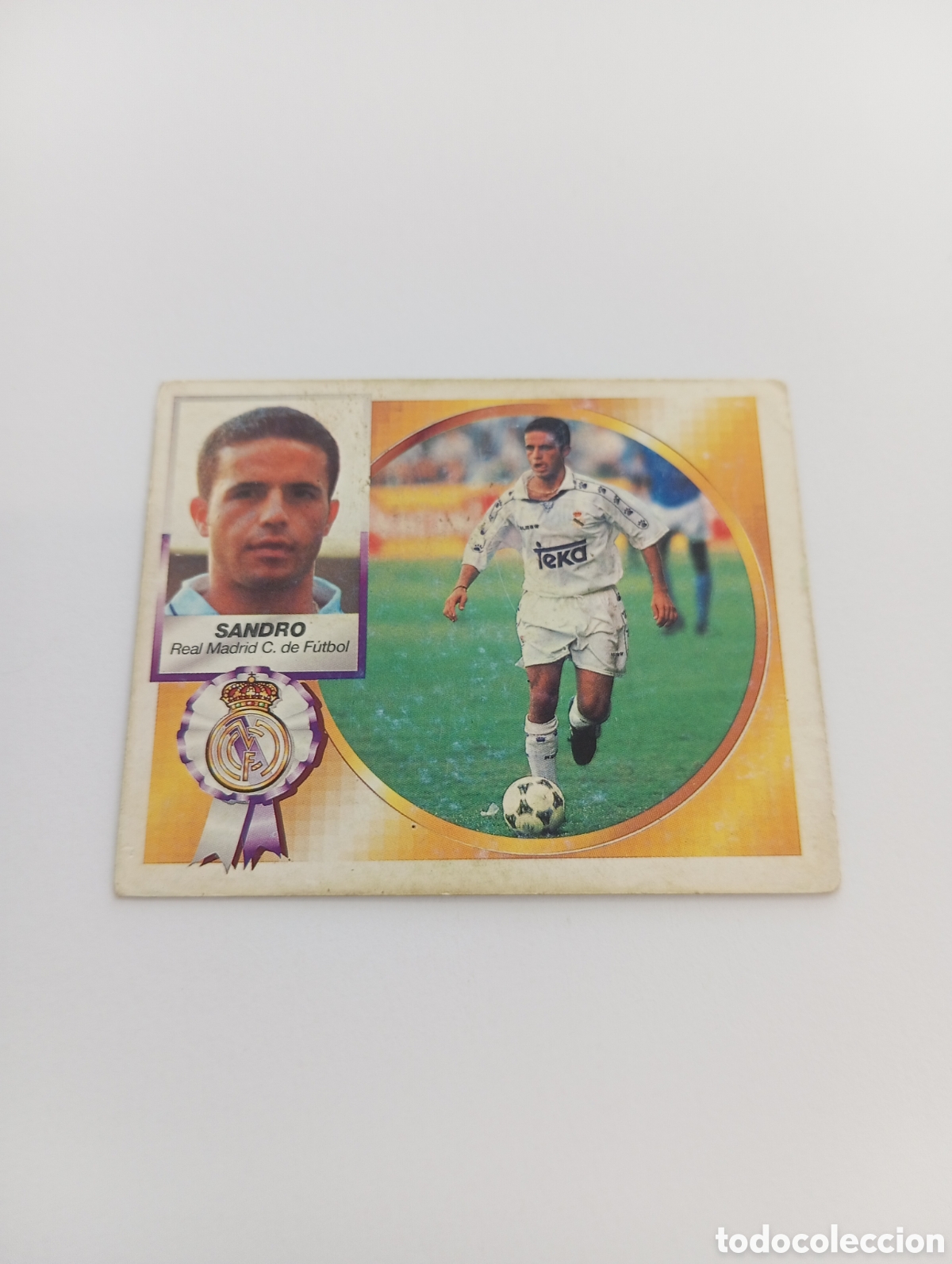 Figurine di Calcio: SANDRO COLOCA Real Madrid Liga Este 1994 1995 NUEVO SIN PEGAR PANINI 94 95