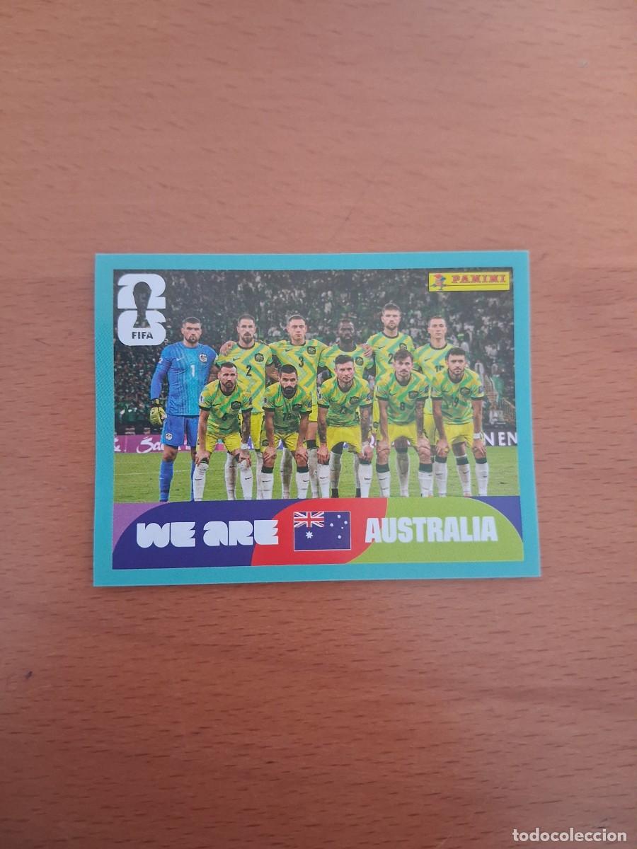 Cartes &agrave; collectionner de Football: Fifa World Cup 26 Mundial 2026 AUS 13 Australia Foto de Equipo Plantilla Alineacion