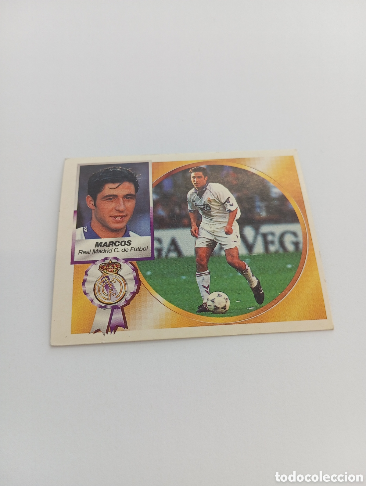 Cartes &agrave; collectionner de Football: MARCOS Real Madrid Liga Este 1994 1995 NUEVO SIN PEGAR PANINI 94 95