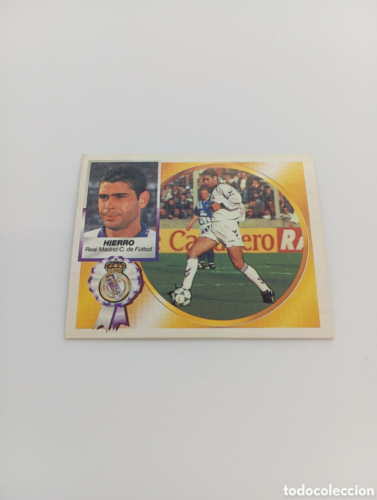 Football Stickers: HIERRO Real Madrid Liga Este 1994 1995 NUEVO SIN PEGAR PANINI 94 95