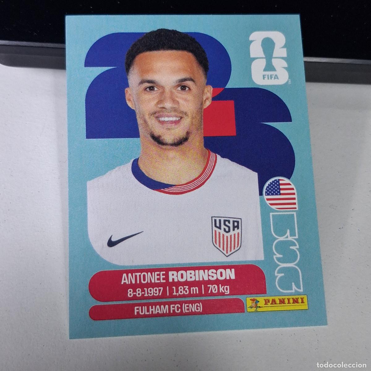 Football Stickers: B1 USA7 ANTONEE ROBINSON 7 ESTADOS UNIDOS USA MUNDIAL FIFA WORLD CUP 2026 STICKER PANINI