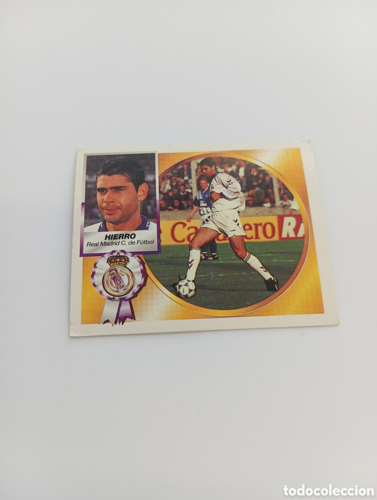 Football Stickers: HIERRO Real Madrid Liga Este 1994 1995 NUEVO SIN PEGAR PANINI 94 95