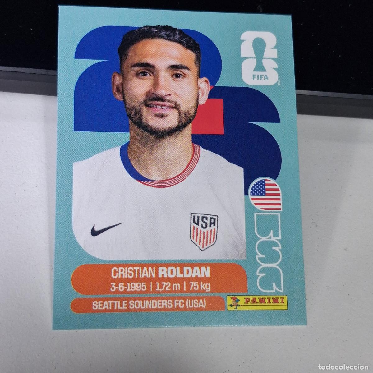 Football Stickers: B1 USA11 CHRISTIAN ROLDAN 11 ESTADOS UNIDOS USA MUNDIAL FIFA WORLD CUP 2026 STICKER PANINI