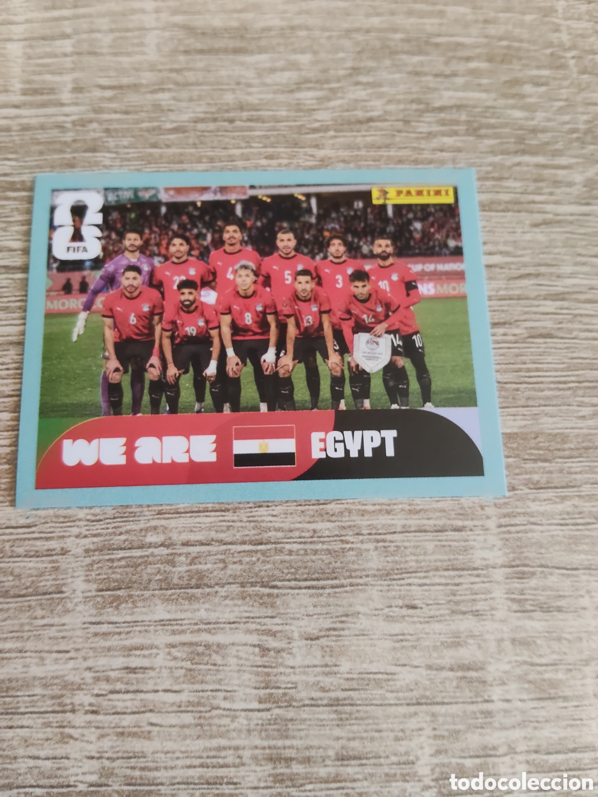 Fu&szlig;ball-Sticker: Panini mundial 2026 EGY 13 alineaci&oacute;n Egipto