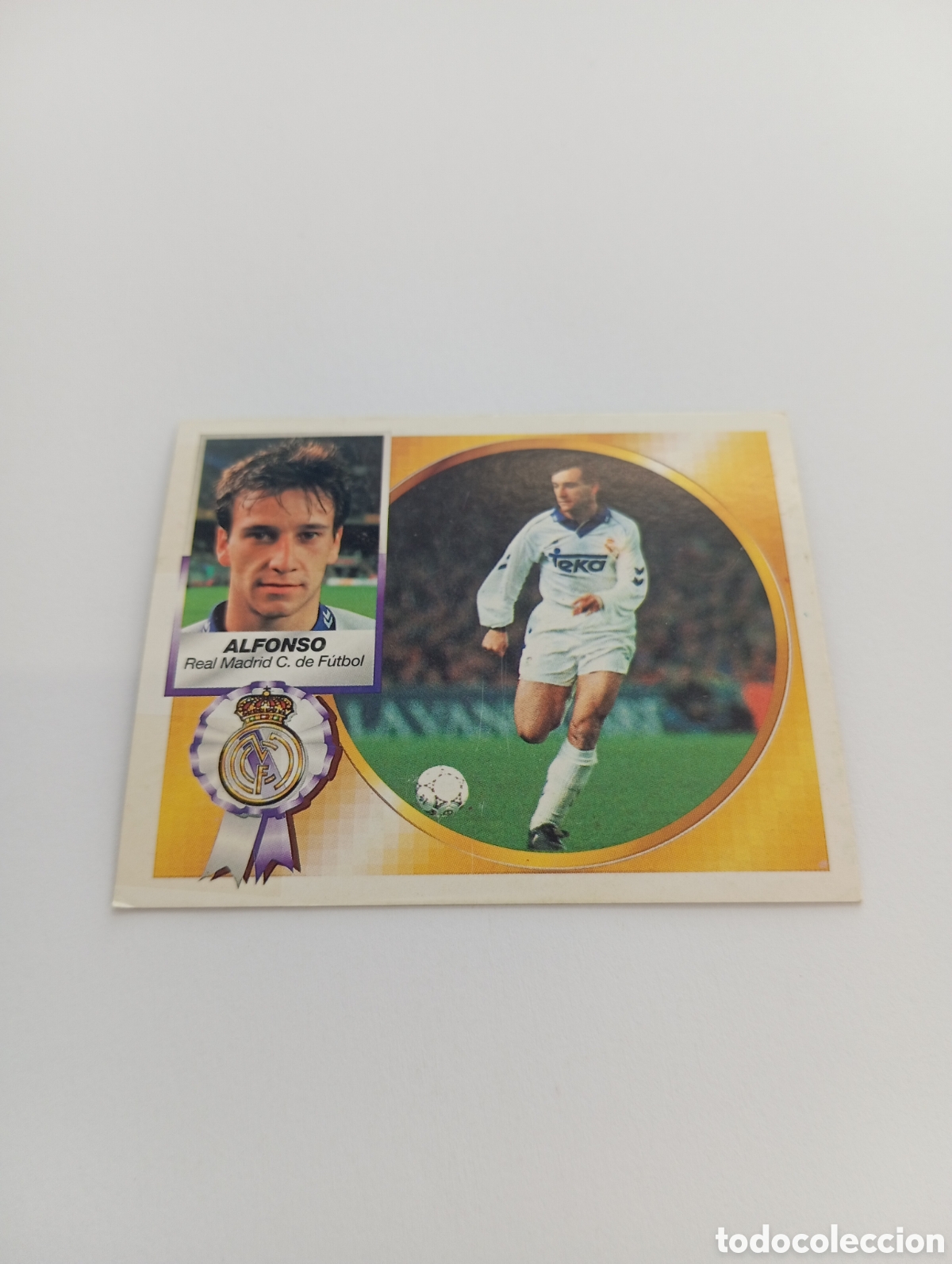 Cromos de F&uacute;tbol: ALFONSO Real Madrid Liga Este 1994 1995 NUEVO SIN PEGAR PANINI 94 95