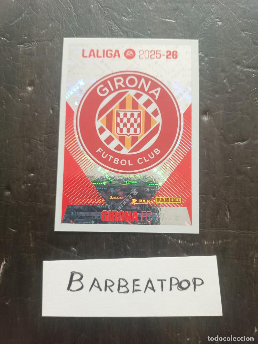 Cromos de F&uacute;tbol: CROMO LIGA ESTE PANINI 2025 2026 GIRONA ESCUDO