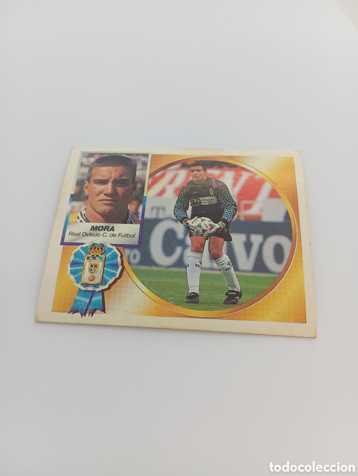 Cromos de F&uacute;tbol: MORA Oviedo Liga Este 1994 1995 NUEVO SIN PEGAR PANINI 94 95