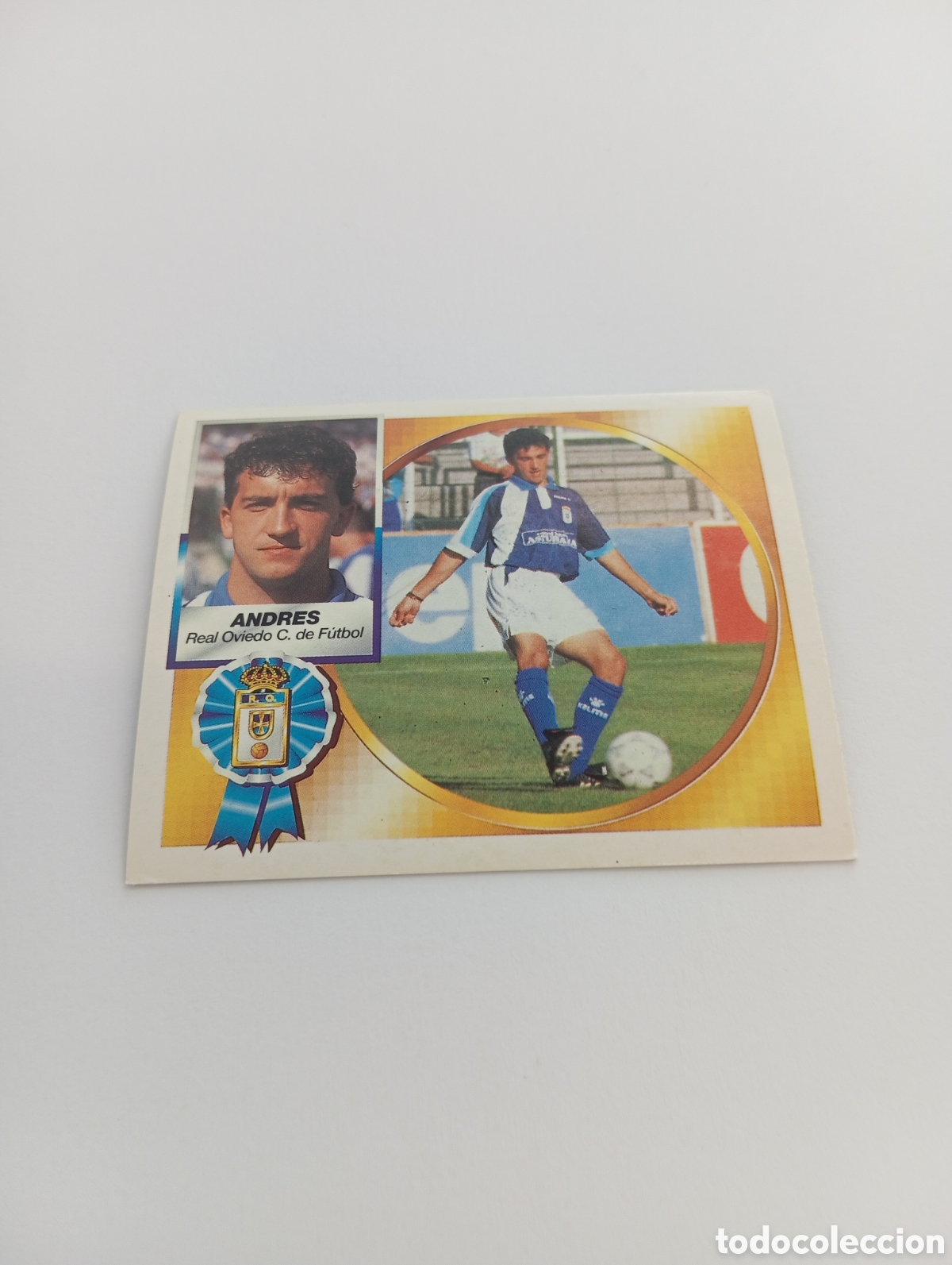 Cromos de F&uacute;tbol: ANDR&Eacute;S Oviedo Liga Este 1994 1995 NUEVO SIN PEGAR PANINI 94 95