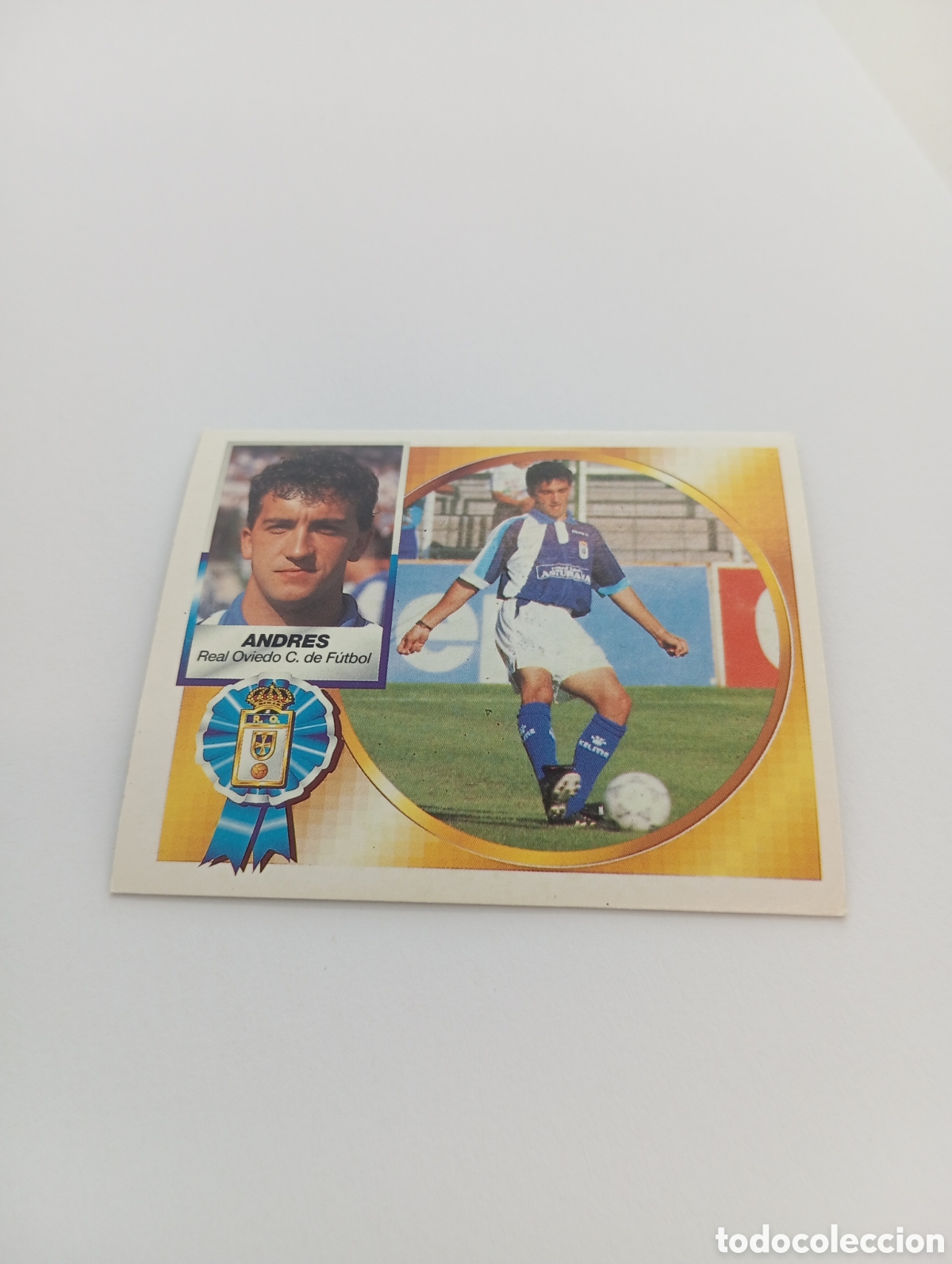 Cromos de F&uacute;tbol: ANDR&Eacute;S Oviedo Liga Este 1994 1995 NUEVO SIN PEGAR PANINI 94 95