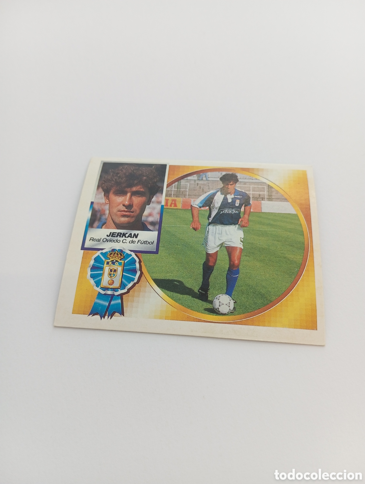 Cromos de F&uacute;tbol: JERKAN Oviedo Liga Este 1994 1995 NUEVO SIN PEGAR PANINI 94 95
