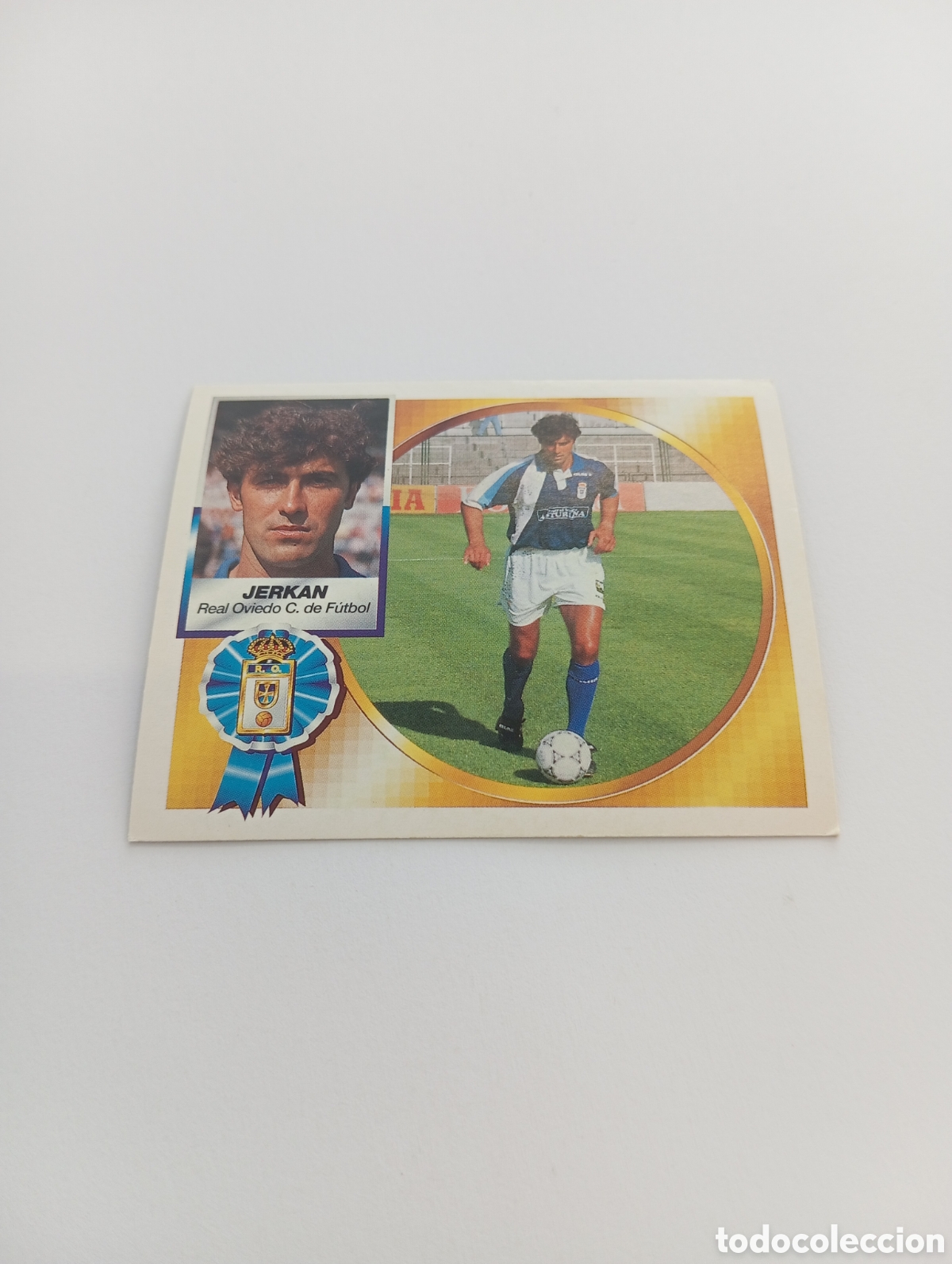 Cromos de F&uacute;tbol: JERKAN Oviedo Liga Este 1994 1995 NUEVO SIN PEGAR PANINI 94 95