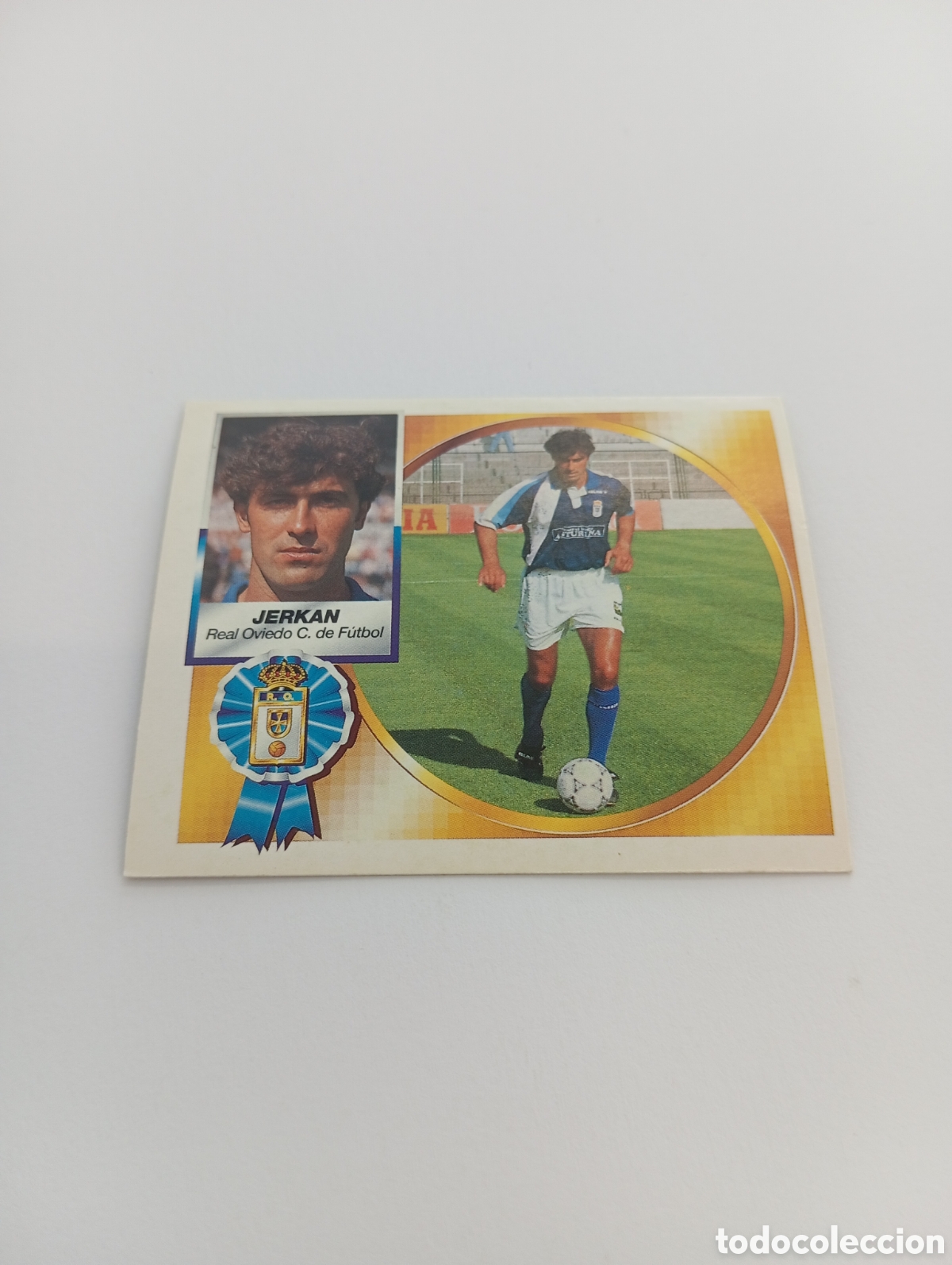 Cromos de F&uacute;tbol: JERKAN Oviedo Liga Este 1994 1995 NUEVO SIN PEGAR PANINI 94 95
