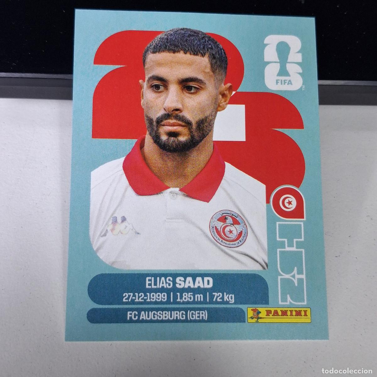 Cromos de F&uacute;tbol: B1 TUN 16 TUN16 ELIAS SAAD T&Uacute;NEZ TUNISIA TUN MUNDIAL FIFA WORLD CUP 2026 STICKER PANINI