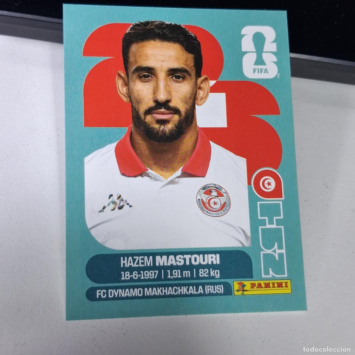Cromos de F&uacute;tbol: B1 TUN17 HAZEM MASTOURI 17 T&Uacute;NEZ TUNISIA TUN MUNDIAL FIFA WORLD CUP 2026 STICKER PANINI