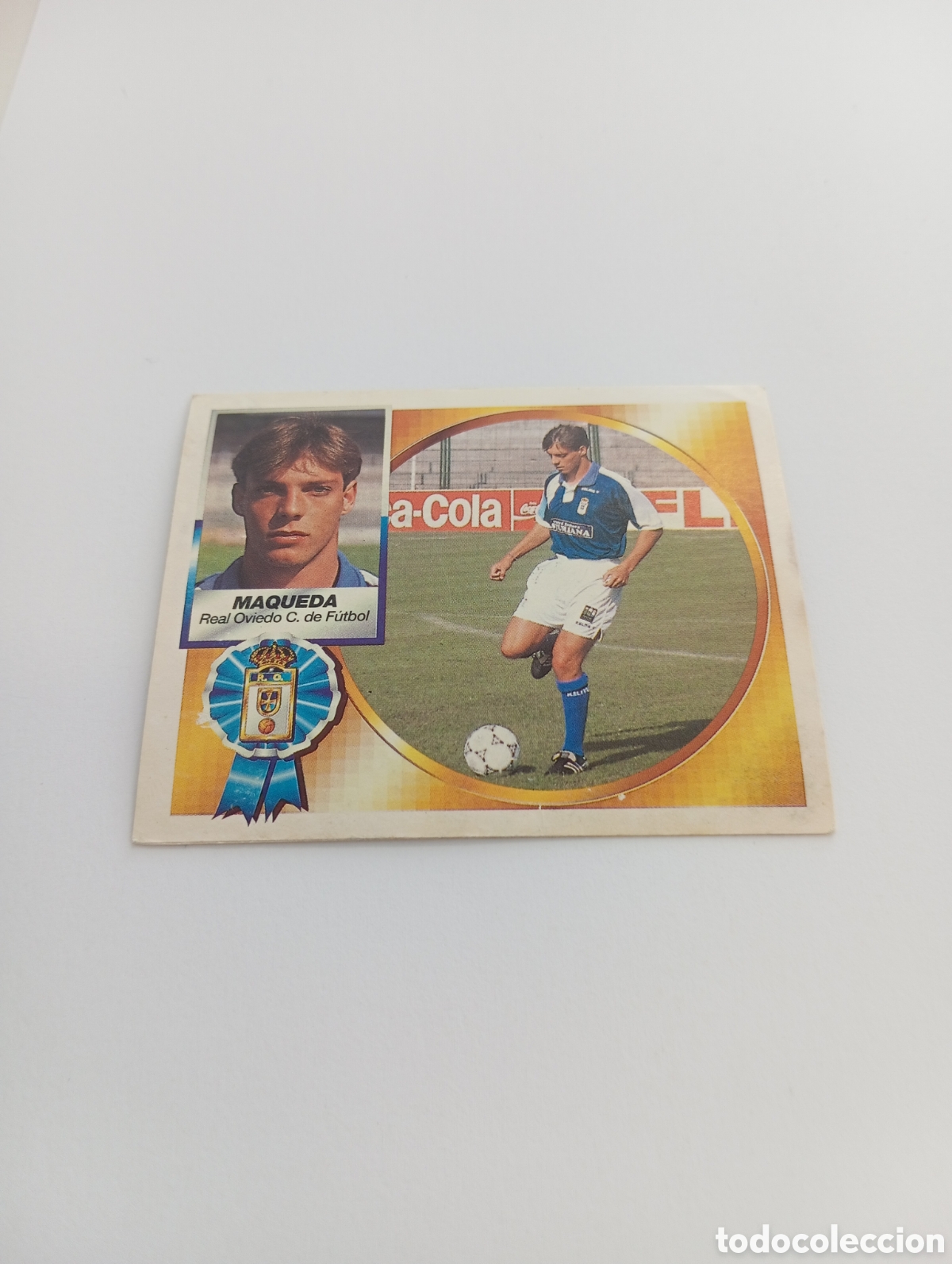 Cromos de F&uacute;tbol: MAQUEDA Oviedo Liga Este 1994 1995 NUEVO SIN PEGAR PANINI 94 95