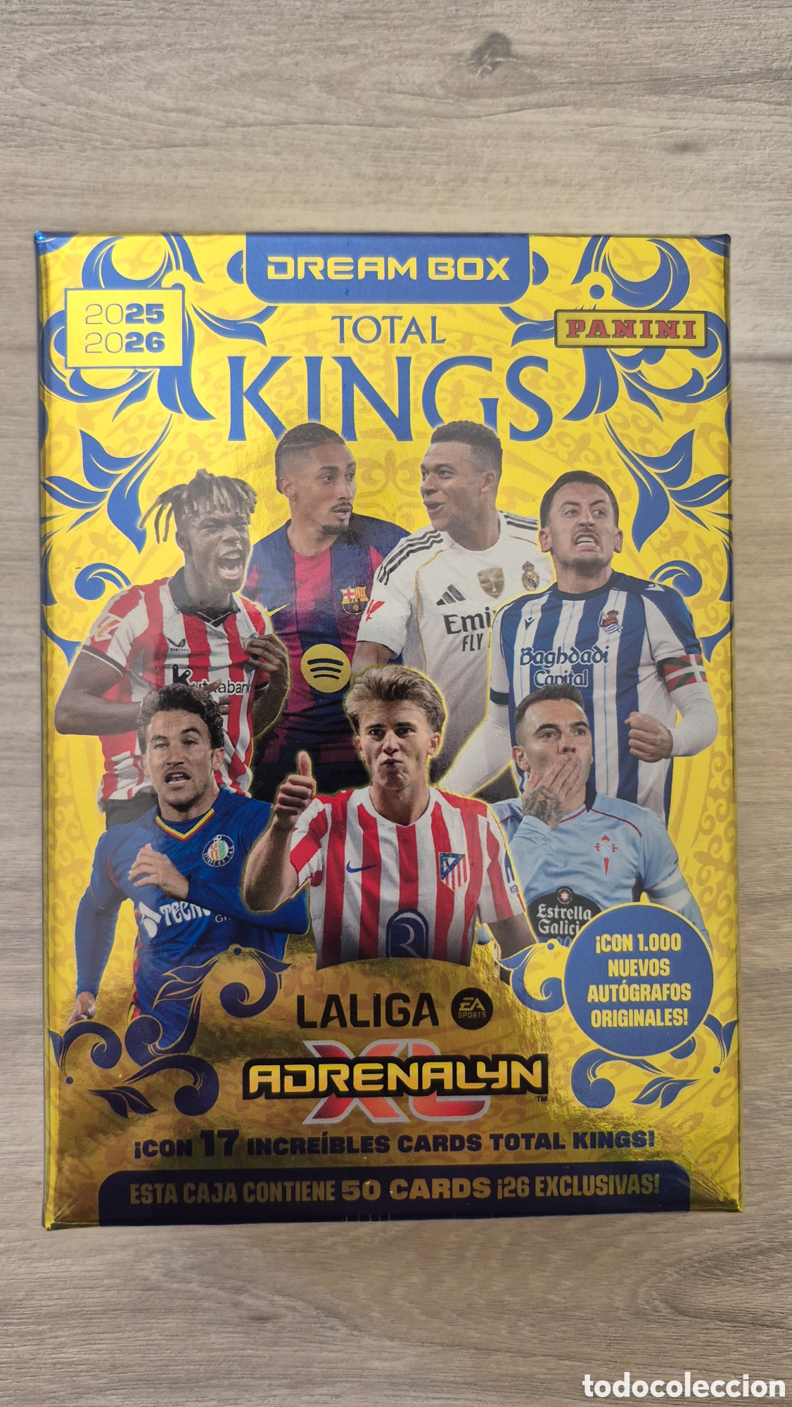 Cromos de F&uacute;tbol: Dreambox Total Kings Adrenalyn 25/26 (Precintada)