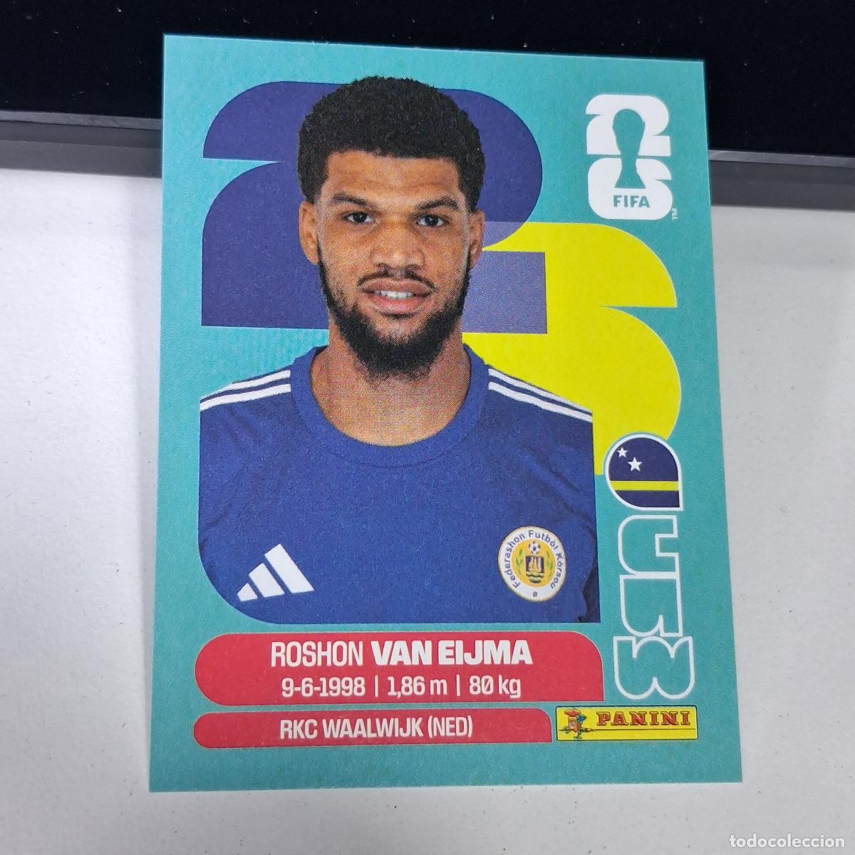 Cromos de F&uacute;tbol: B1 CUW7 ROSHON VAN EIJMA 7 CURAZAO CURA&Ccedil;AO CUW MUNDIAL FIFA WORLD CUP 2026 STICKER PANINI