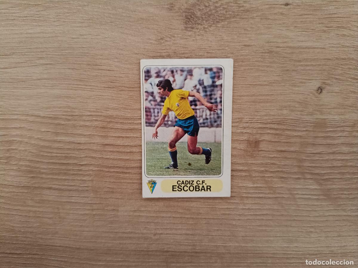Cromos de F&uacute;tbol: CROMO PACOSA FUTBOL EN ACCION ESCOBAR CADIZ SIN PEGAR NUNCA PEGADO 1978 1979 78 79 D526