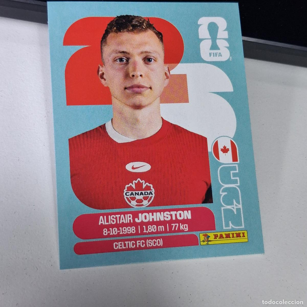 Cromos de F&uacute;tbol: B1 CAN 4 CAN4 ALISTAR JOHNSTON CANADA CAN MUNDIAL FIFA WORLD CUP 2026 STICKER PANINI