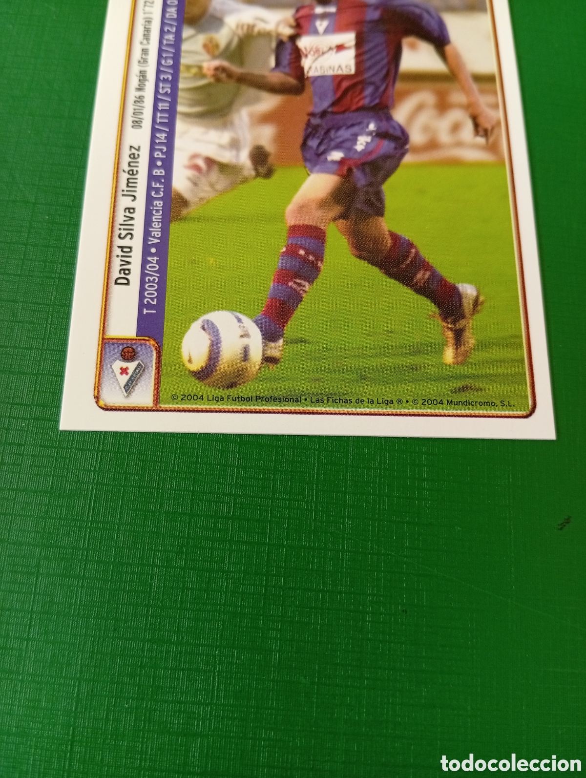 Cromos de f&uacute;tbol: David Silva y Mikel Arregi Eibar 2005 M.C - Foto 3