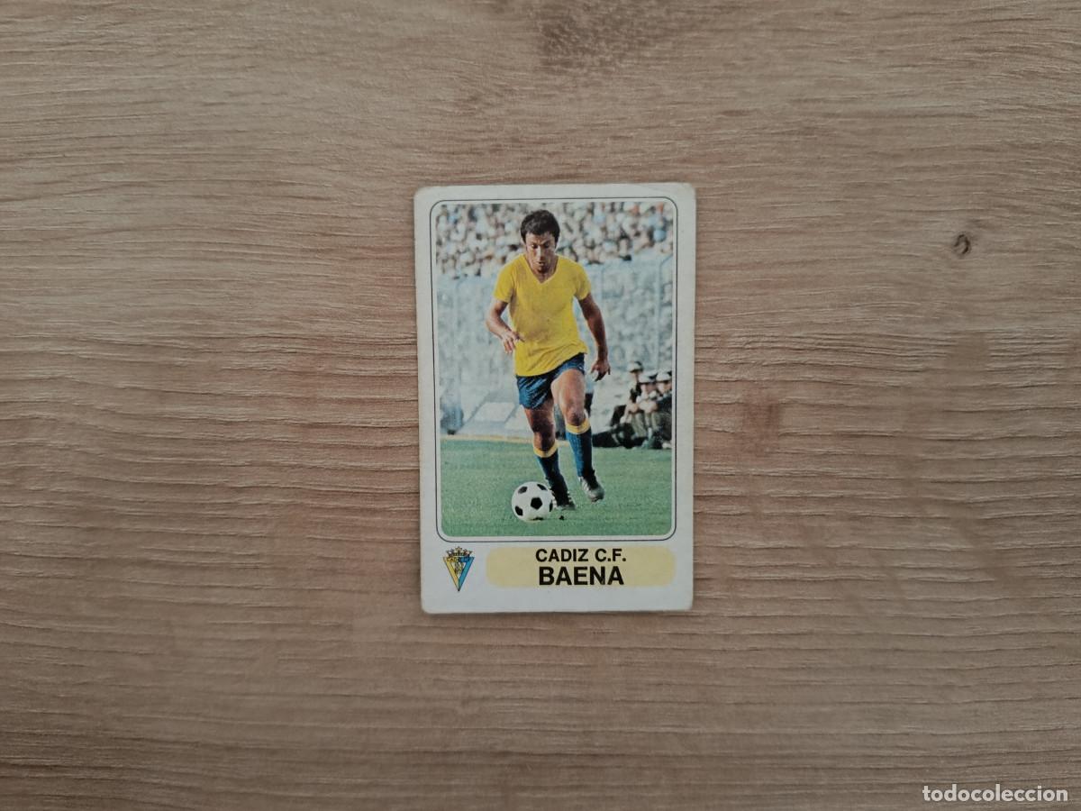 Cromos de F&uacute;tbol: CROMO PACOSA FUTBOL EN ACCION BAENA CADIZ SIN PEGAR NUNCA PEGADO 1978 1979 78 79 D526