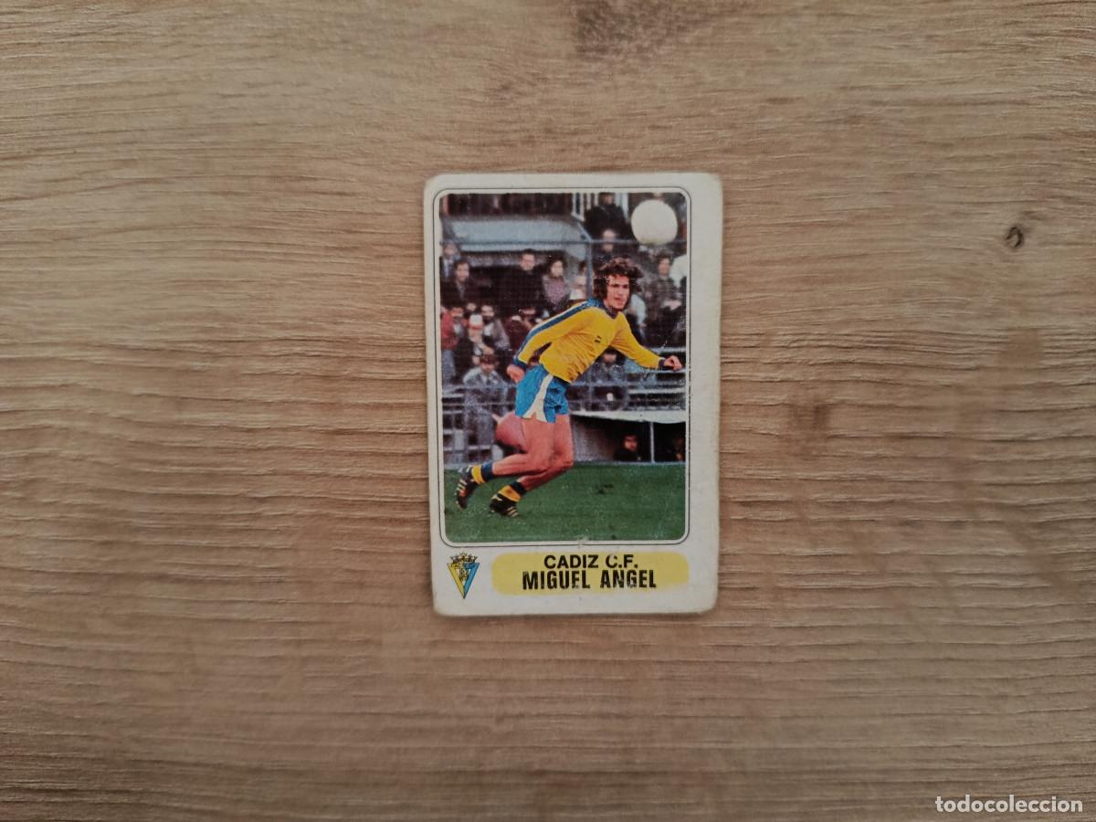 Football Stickers: CROMO PACOSA FUTBOL EN ACCION MIGUEL ANGEL CADIZ SIN PEGAR NUNCA PEGADO 1978 1979 78 79 D526