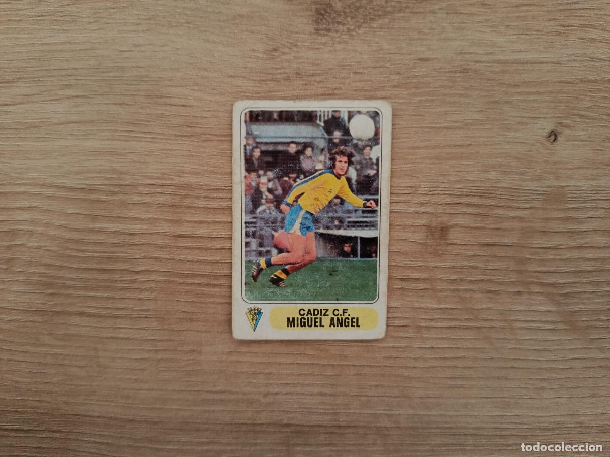 Football Stickers: CROMO PACOSA FUTBOL EN ACCION MIGUEL ANGEL CADIZ SIN PEGAR NUNCA PEGADO 1978 1979 78 79 D526