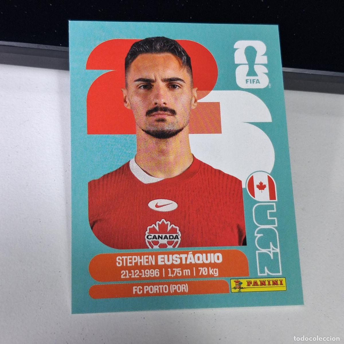 Football Stickers: B1 CAN10 STEPHEN EUST&Aacute;QUIO CAN 10 CANADA CAN MUNDIAL FIFA WORLD CUP 2026 STICKER PANINI