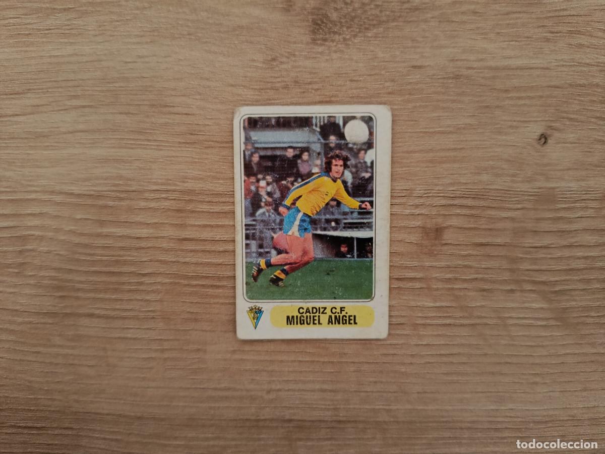 Football Stickers: CROMO PACOSA FUTBOL EN ACCION MIGUEL ANGEL CADIZ SIN PEGAR NUNCA PEGADO 1978 1979 78 79 D526