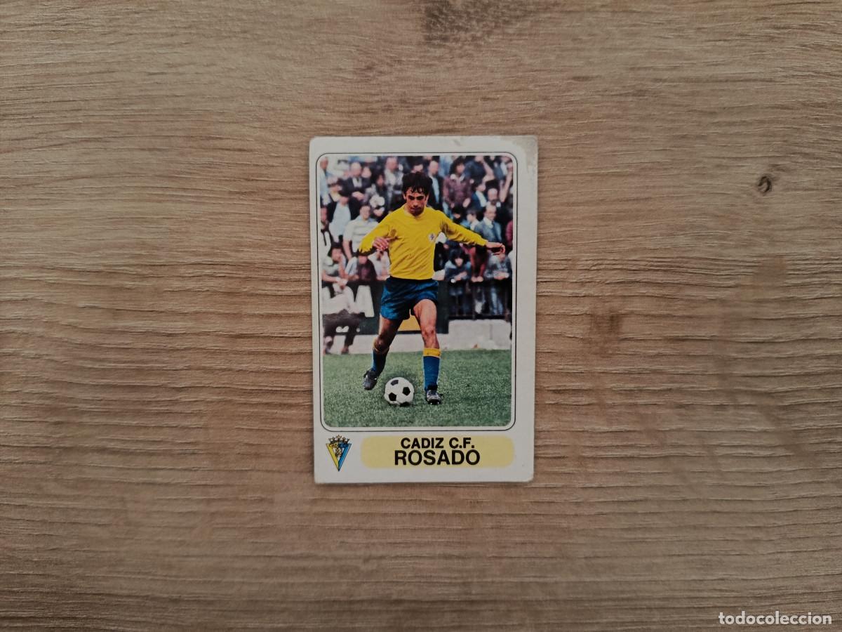 Cromos de F&uacute;tbol: CROMO PACOSA FUTBOL EN ACCION ROSADO CADIZ SIN PEGAR NUNCA PEGADO 1978 1979 78 79 D526