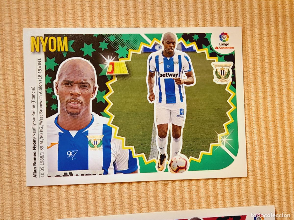 Cromos de F&uacute;tbol: CROMO 3 BIS NYOM (COLOCA) CD LEGAN&Eacute;S LIGA 18-19 (2018 2019) ALBUM ESTE