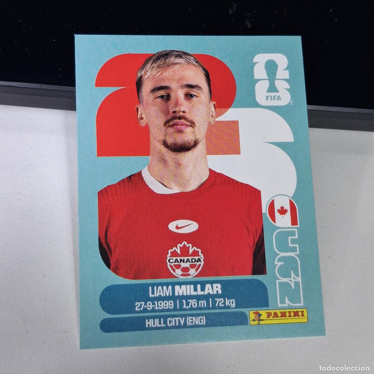 Cartes &agrave; collectionner de Football: B1 CAN18 LIAM MILLAR 18 CANADA CAN MUNDIAL FIFA WORLD CUP 2026 STICKER PANINI