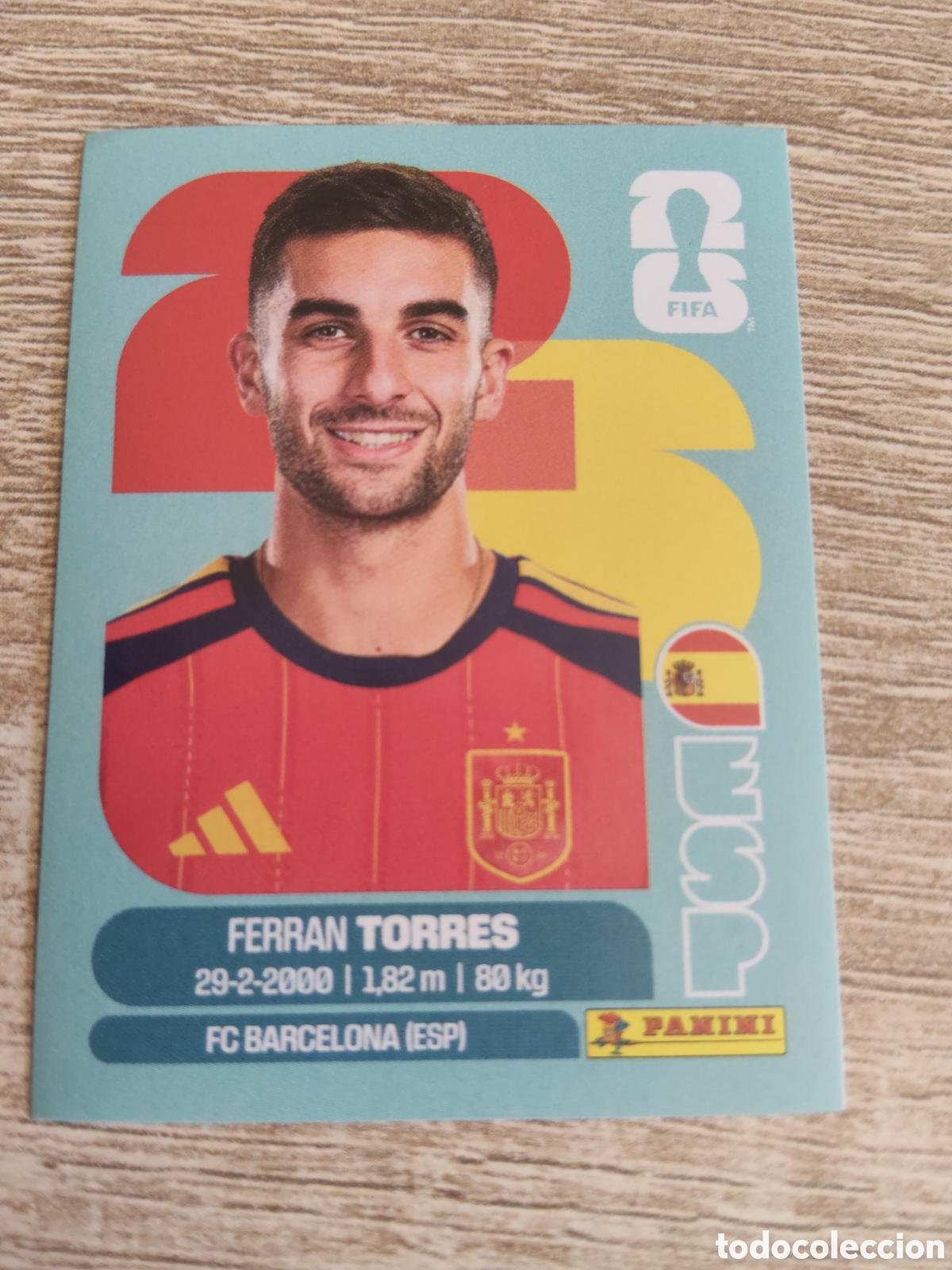 Cromos de F&uacute;tbol: Panini mundial 2026 ESP 18 Ferr&aacute;n Torres Espa&ntilde;a