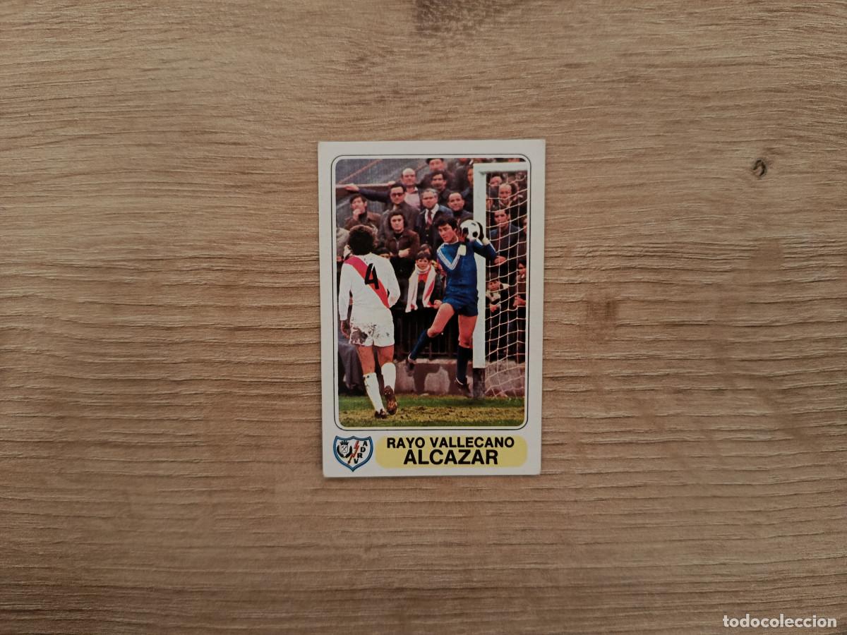 Cromos de F&uacute;tbol: CROMO PACOSA FUTBOL EN ACCION ALCAZAR RAYO SIN PEGAR NUNCA PEGADO 1978 1979 78 79 D526