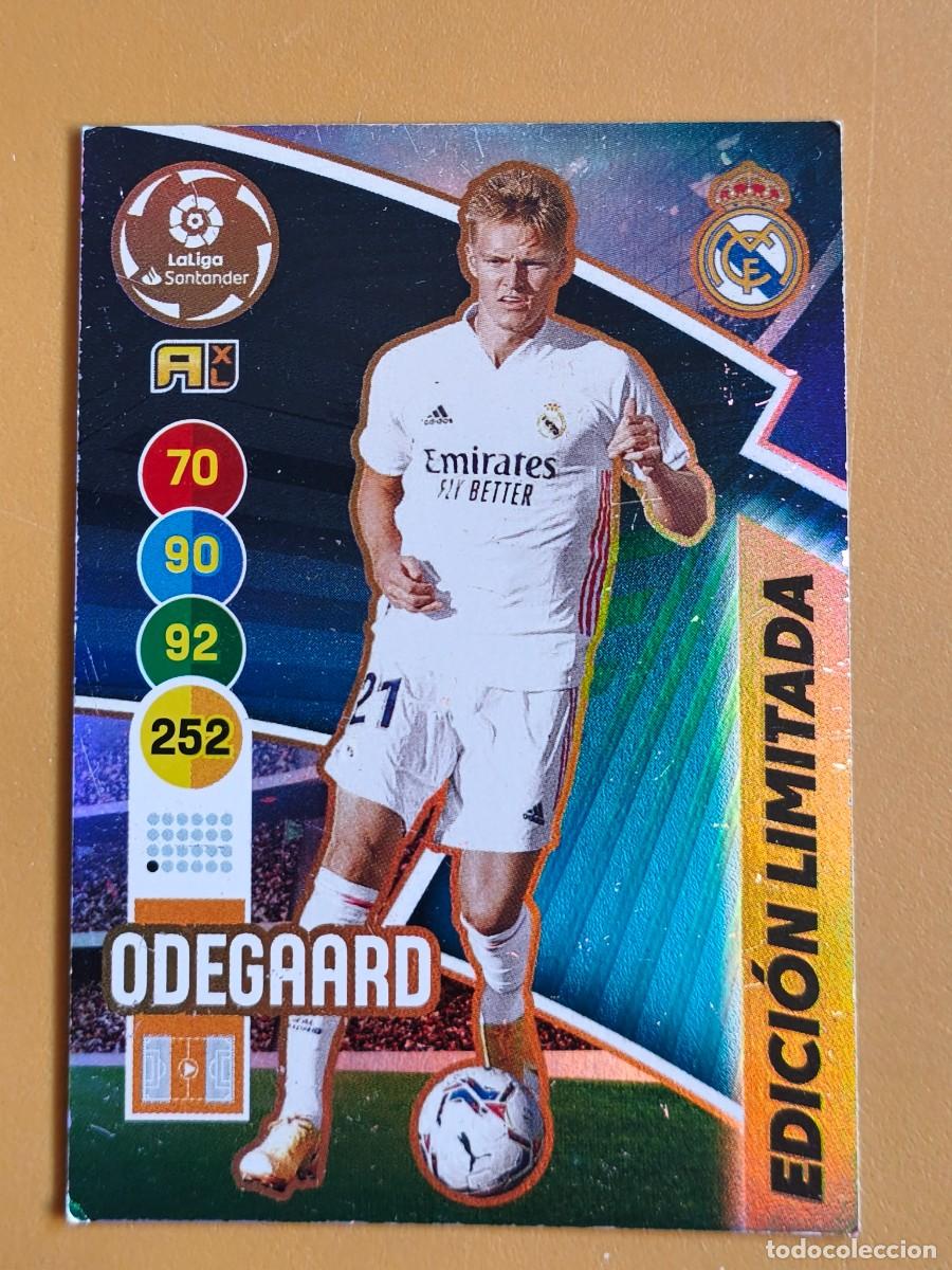 Cromos de F&uacute;tbol: odegaard, 2020 21 edicion limitada