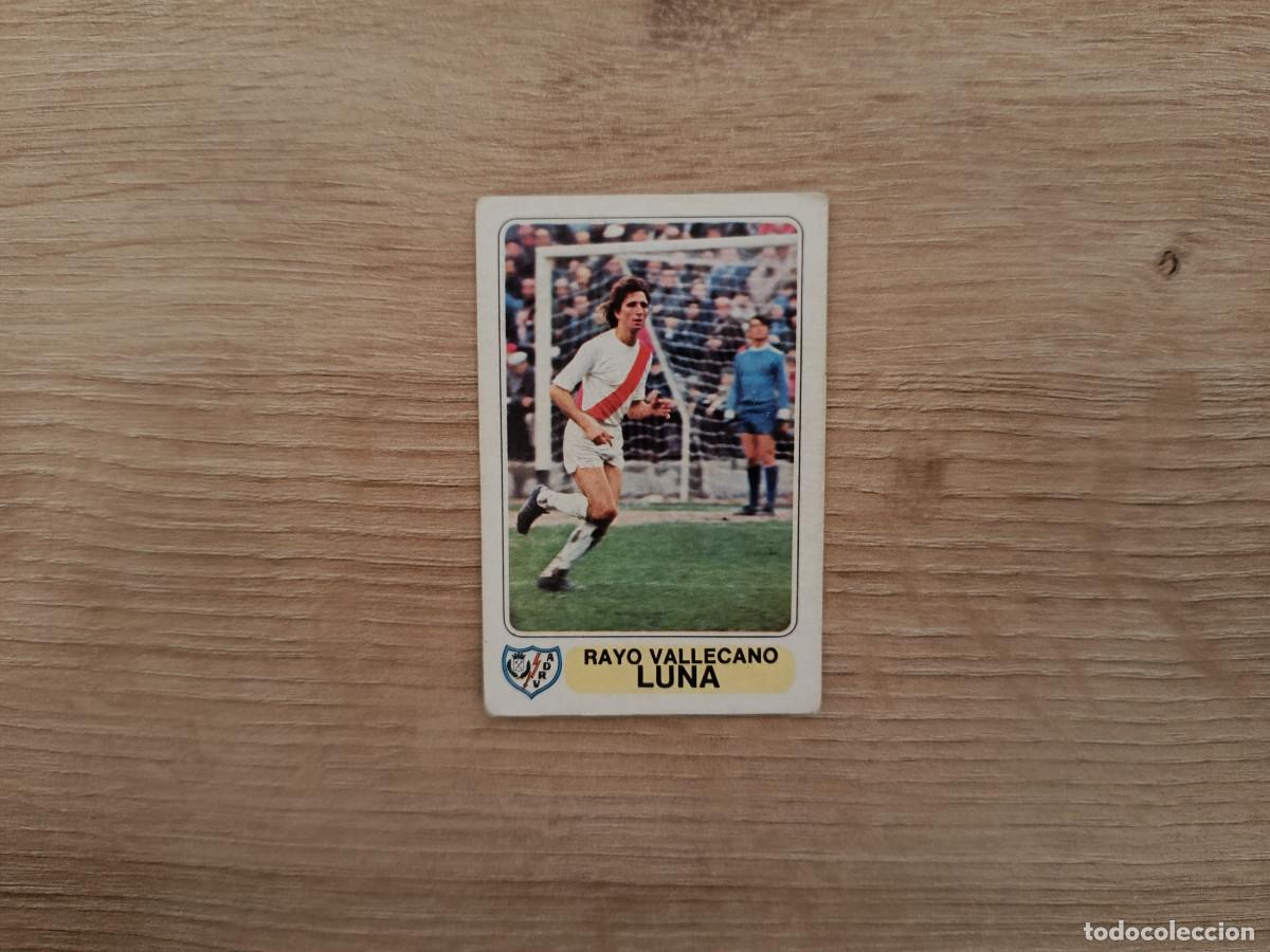Cromos de F&uacute;tbol: CROMO PACOSA FUTBOL EN ACCION LUNA RAYO SIN PEGAR NUNCA PEGADO 1978 1979 78 79 D526