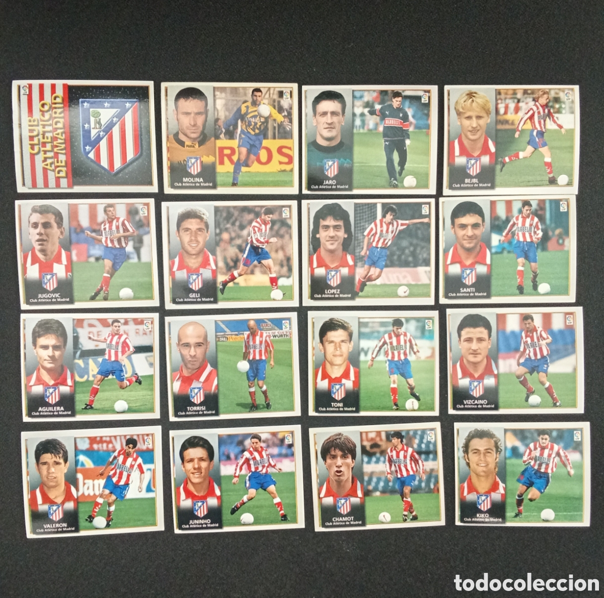 Cromos de F&uacute;tbol: 25 CROMOS AT. MADRID LIGA ESTE 1998 1999 98-99 SIN PEGAR