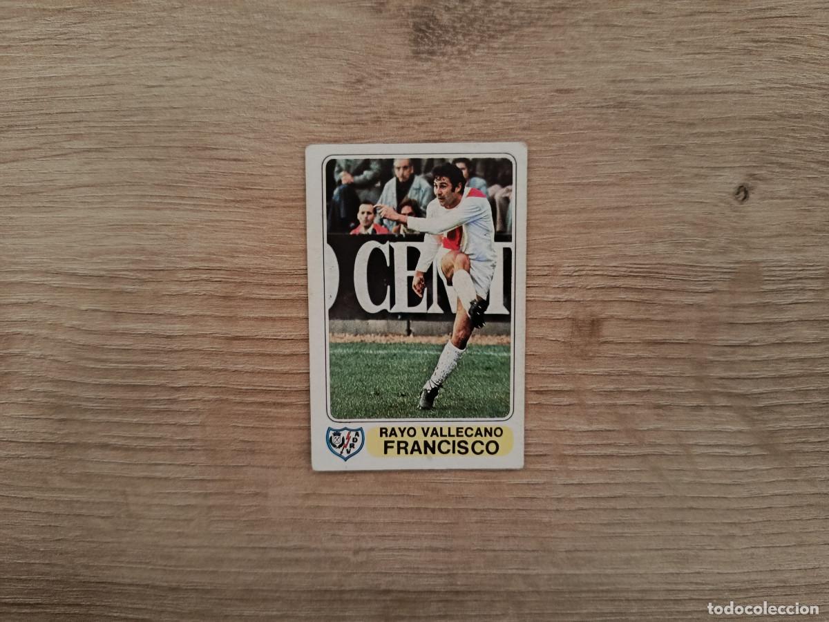 Cromos de F&uacute;tbol: CROMO PACOSA FUTBOL EN ACCION FRANCISCO RAYO SIN PEGAR NUNCA PEGADO 1978 1979 78 79 D526
