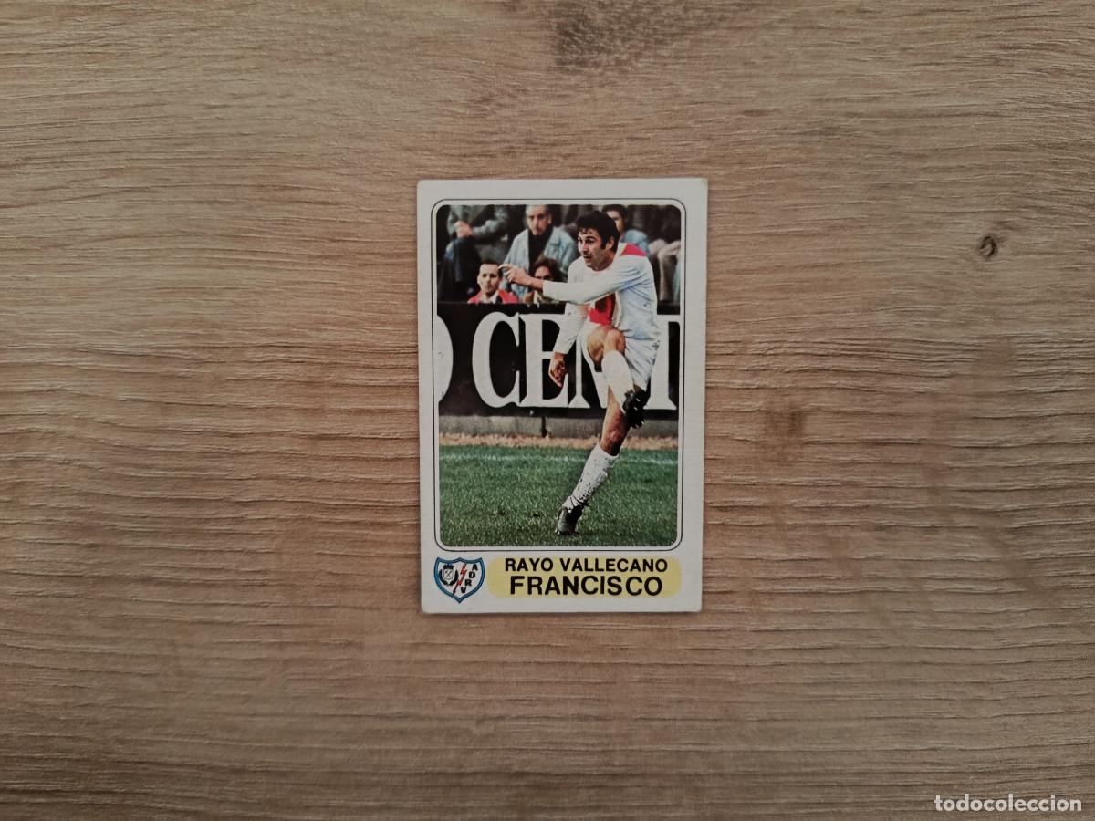 Cromos de F&uacute;tbol: CROMO PACOSA FUTBOL EN ACCION FRANCISCO RAYO SIN PEGAR NUNCA PEGADO 1978 1979 78 79 D526