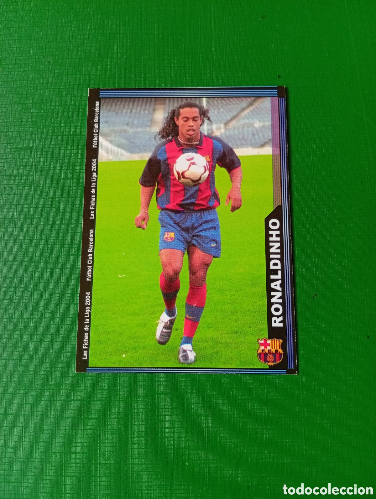 Cromos de F&uacute;tbol: RONALDINHO F.C.B M.CROMO 2004