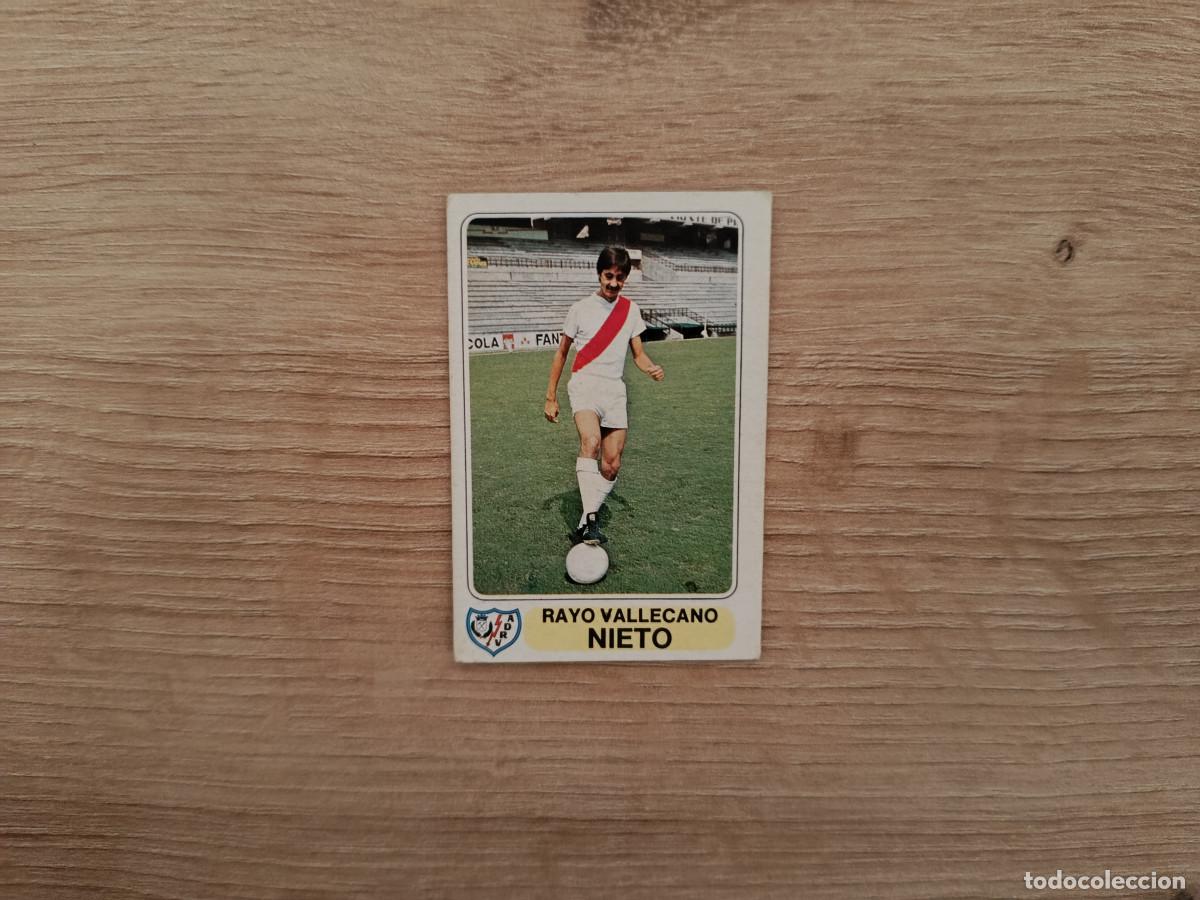 Cromos de F&uacute;tbol: CROMO PACOSA FUTBOL EN ACCION NIETO RAYO SIN PEGAR NUNCA PEGADO 1978 1979 78 79 D526