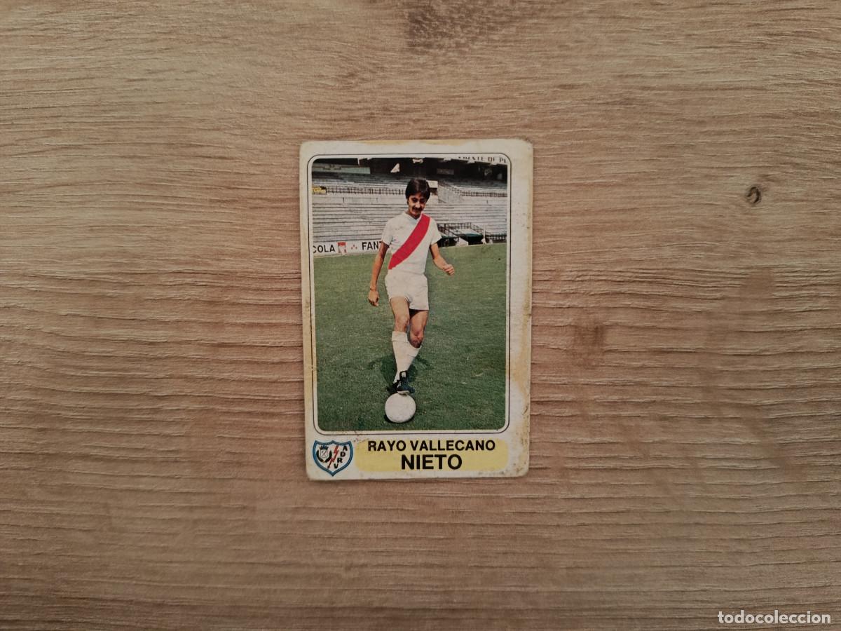 Cromos de F&uacute;tbol: CROMO PACOSA FUTBOL EN ACCION NIETO RAYO SIN PEGAR NUNCA PEGADO 1978 1979 78 79 D526
