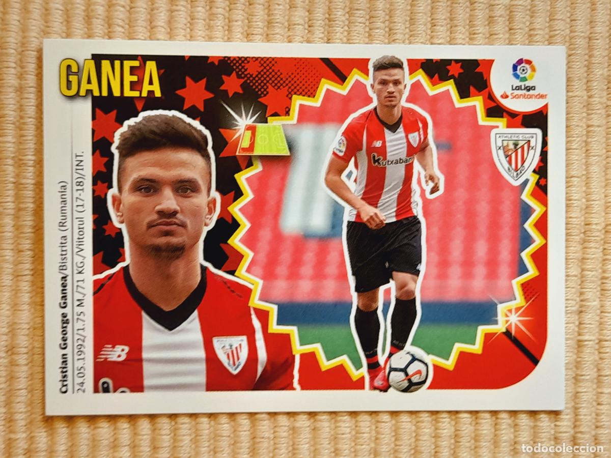 Cromos de F&uacute;tbol: CROMO 7 BIS GANEA (COLOCA) ATHLETIC BILBAO LIGA 18-19 (2018 2019) ALBUM ESTE