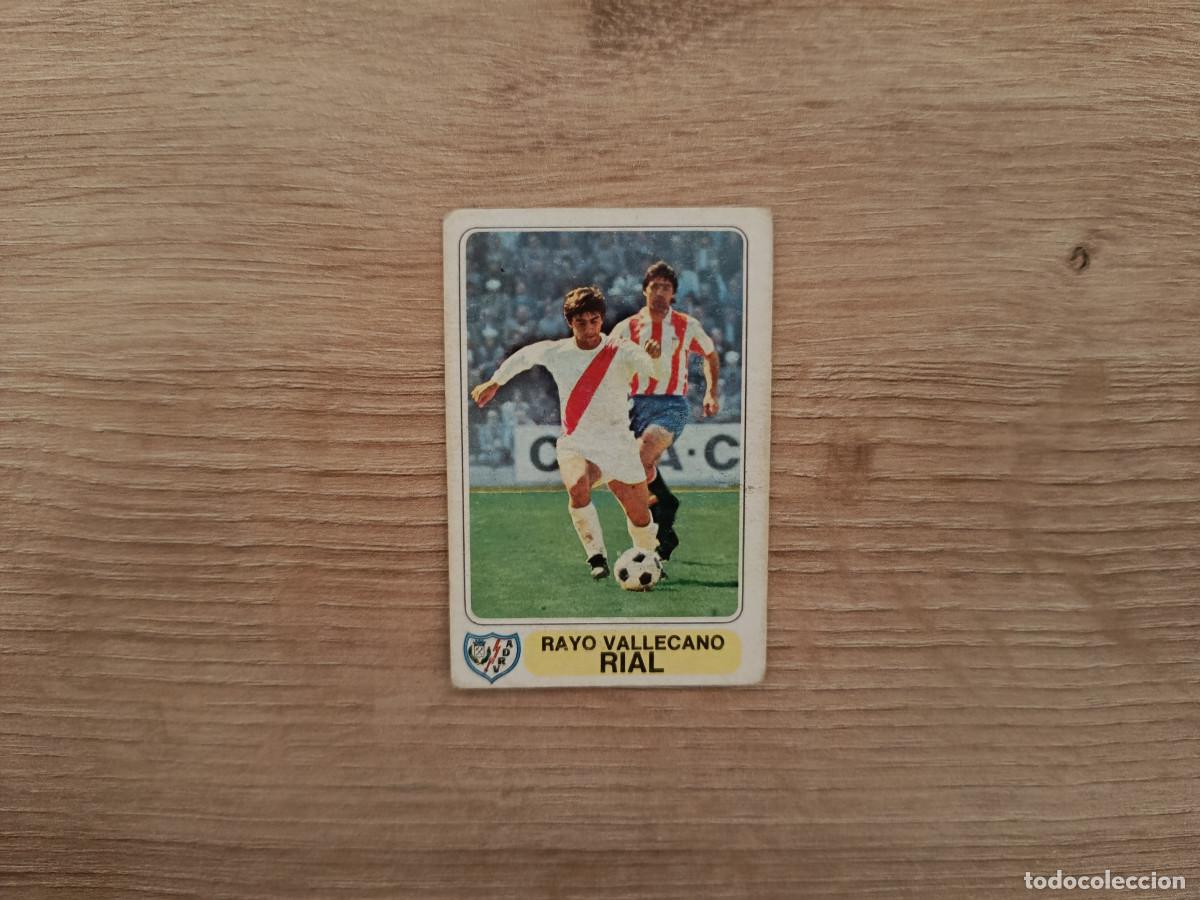 Cromos de F&uacute;tbol: CROMO PACOSA FUTBOL EN ACCION RIAL RAYO SIN PEGAR NUNCA PEGADO 1978 1979 78 79 D526