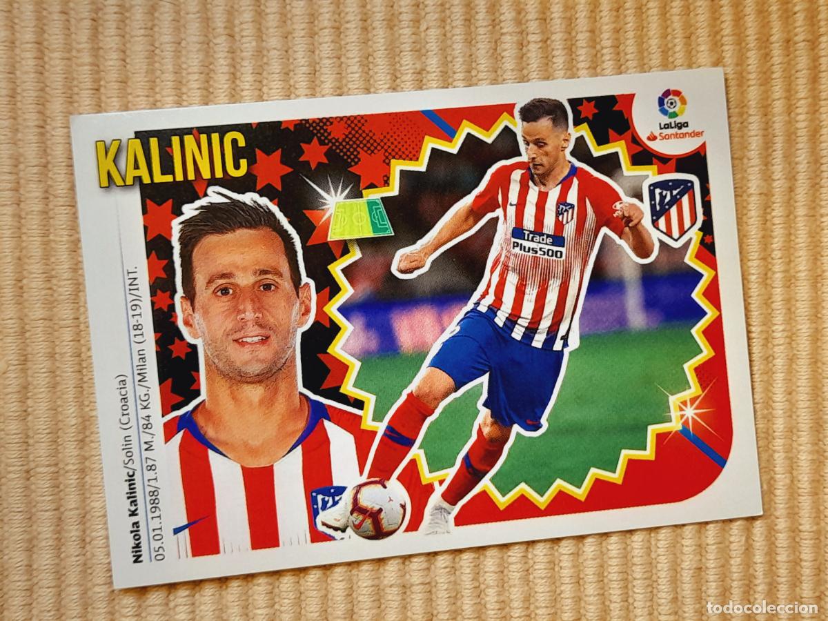 Cromos de F&uacute;tbol: CROMO 48 KALINIC (ULTIMOS FICHAJES) ATLETICO MADRID LIGA 18-19 (2018 2019) ALBUM ESTE