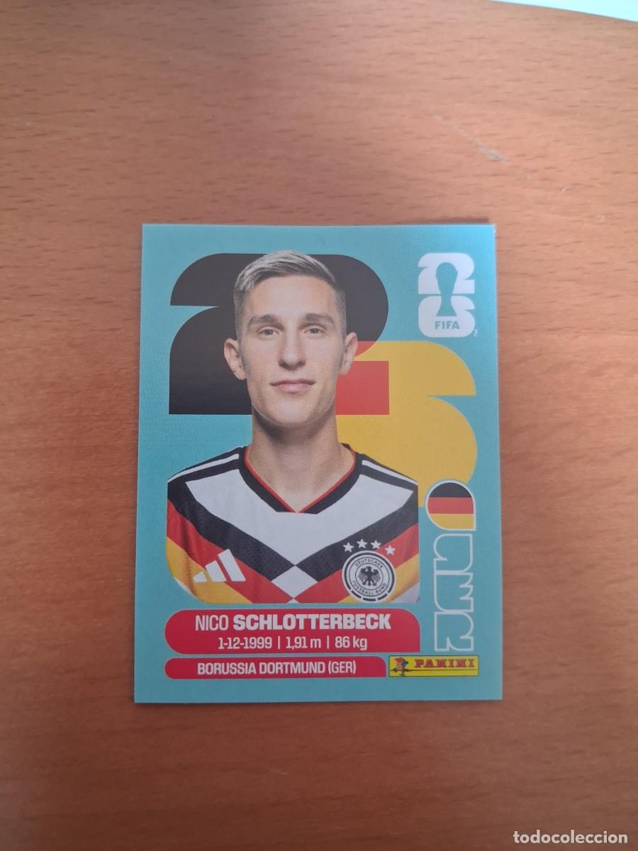 Cromos de F&uacute;tbol: Fifa World Cup 26 Mundial 2026 GER 5 Alemania Nico Schlotterbeck