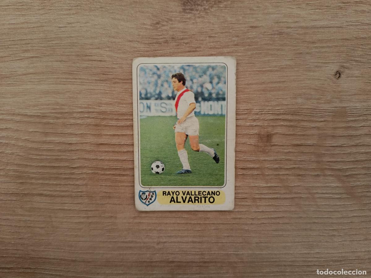 Cromos de F&uacute;tbol: CROMO PACOSA FUTBOL EN ACCION ALVARITO RAYO SIN PEGAR NUNCA PEGADO 1978 1979 78 79 D526