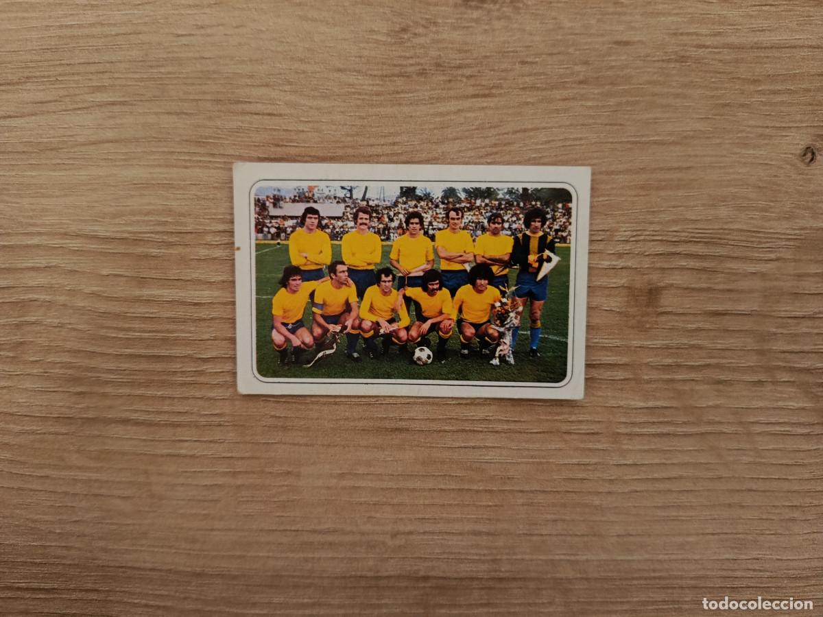 Football Stickers: CROMO PACOSA FUTBOL EN ACCION ALINEACION LAS PALMAS SIN PEGAR NUNCA PEGADO 1978 1979 78 79 D526