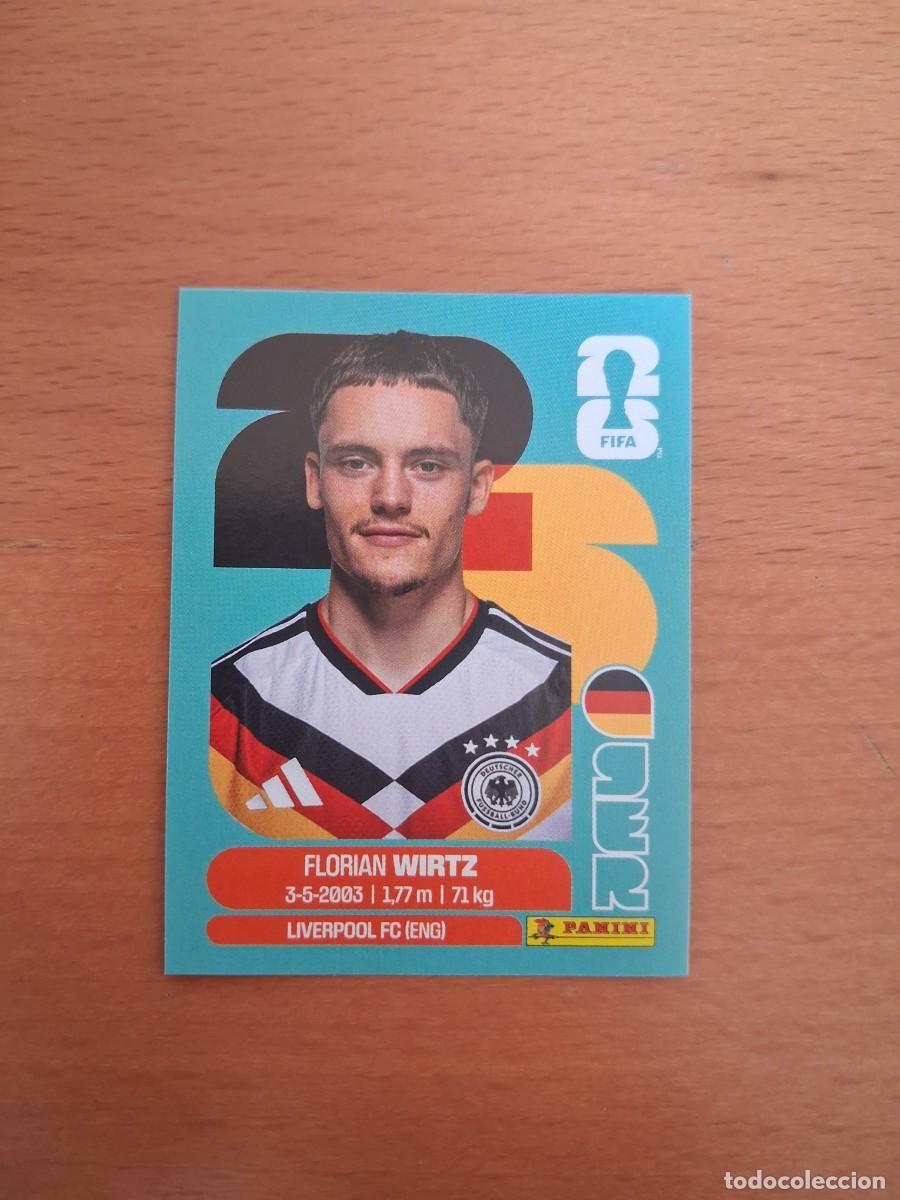 Cromos de F&uacute;tbol: Fifa World Cup 26 Mundial 2026 GER 11 Alemania Florian Wirtz